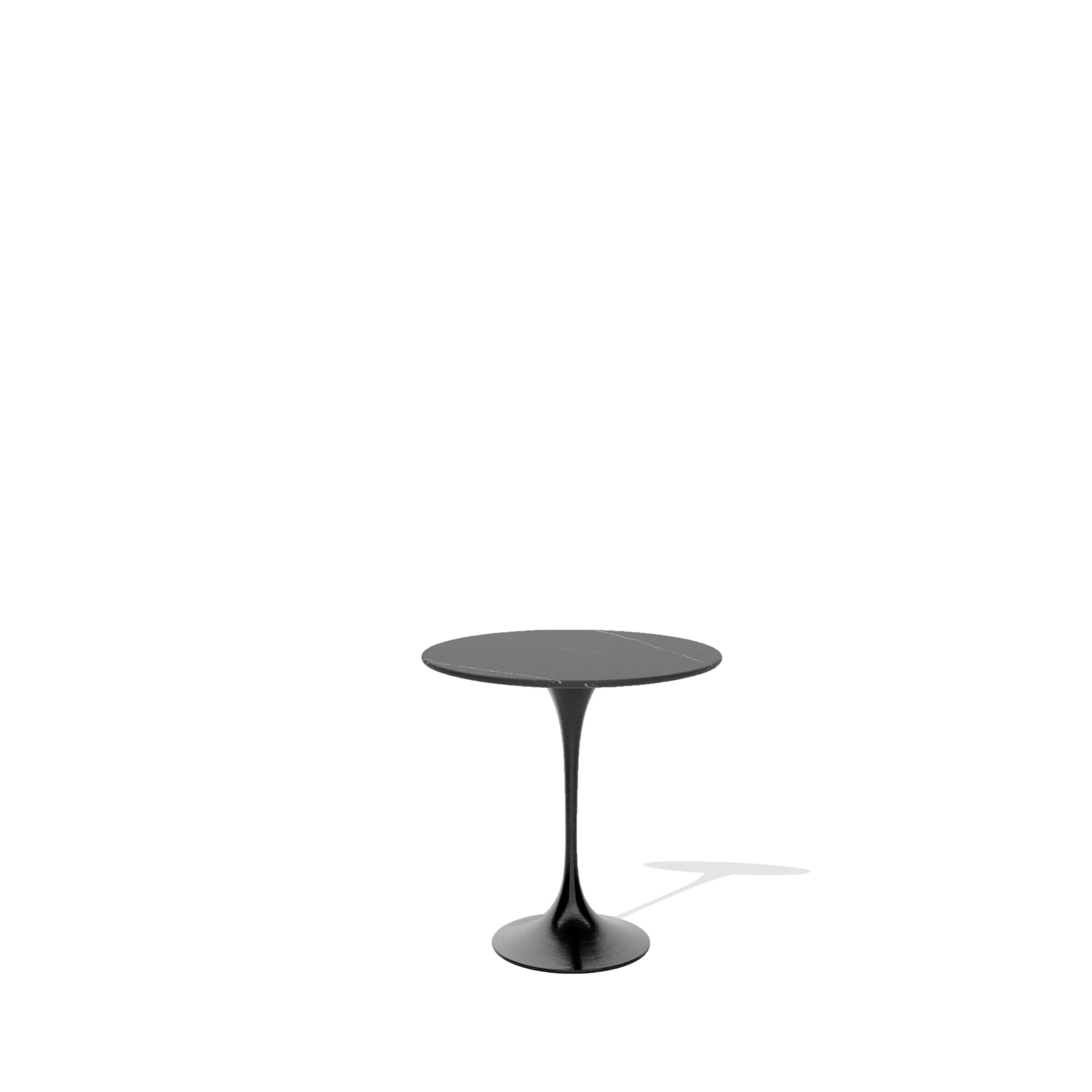 Meta Round Marble Side Table B2B Mobili pre-colari-alina-boghisan