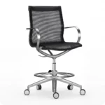 Merc Medium Back Stool Chair